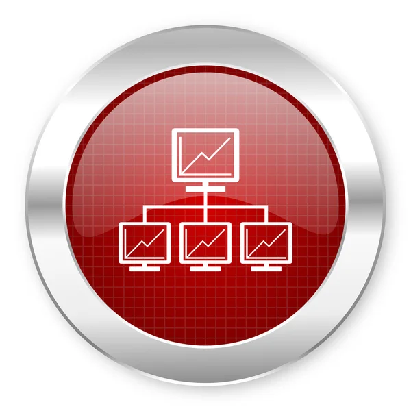 Netwerkpictogram — Stockfoto