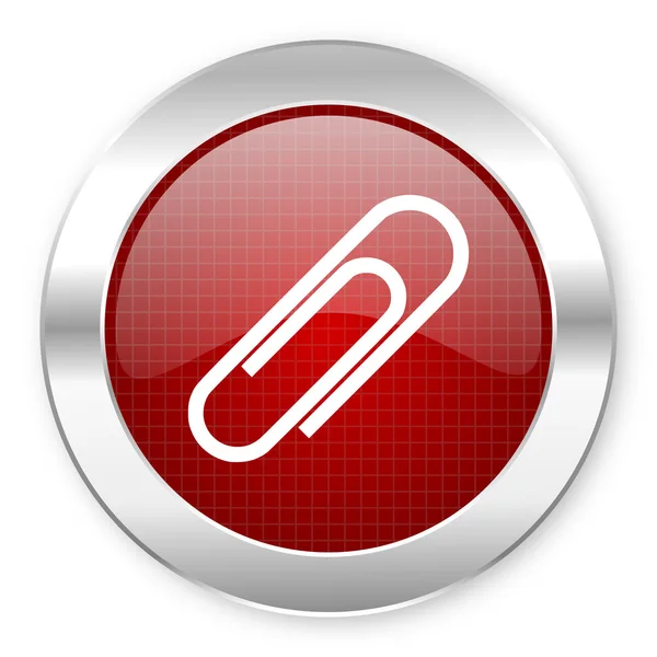 Paper clip icon — Stock Photo, Image