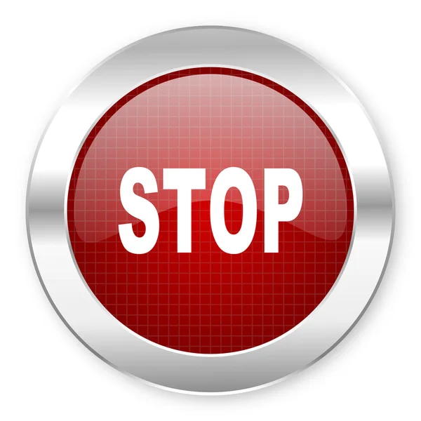 Stop pictogram — Stockfoto