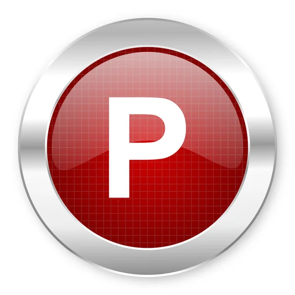 Parking icon — Stock Photo, Image