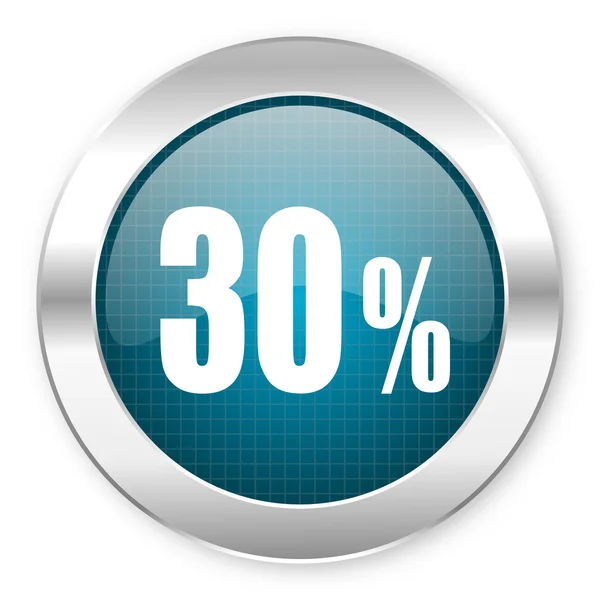 30 procent ikonen — Stockfoto