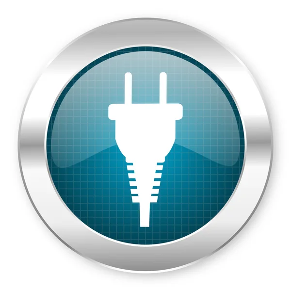 Plug icon — Stock Photo, Image