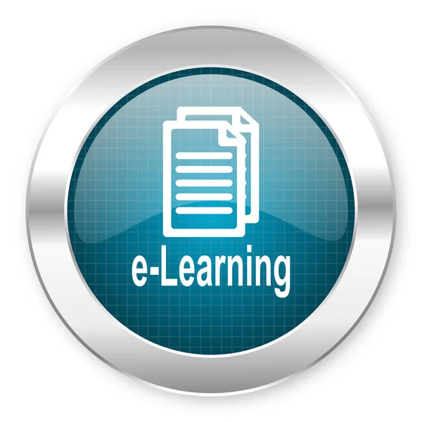 E-Learning-Ikone — Stockfoto