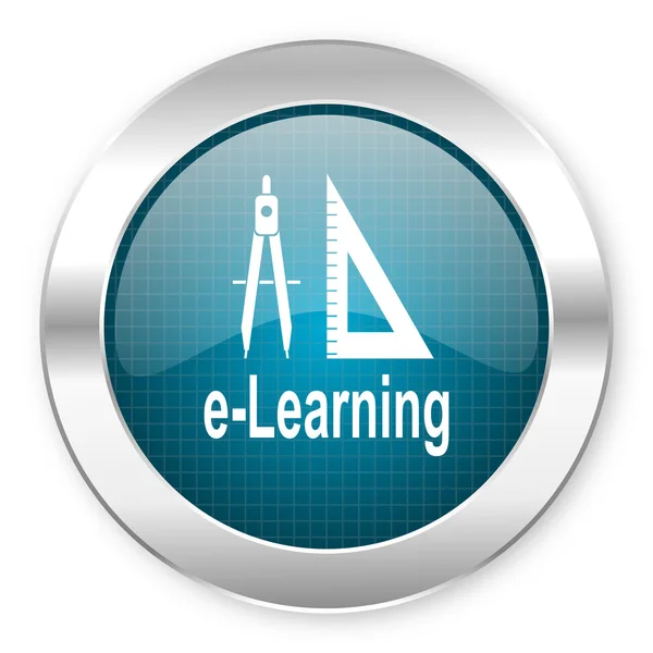 Pictograma e-learning — Fotografie, imagine de stoc