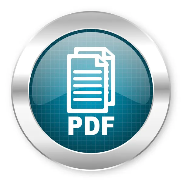 Ícone Pdf — Fotografia de Stock