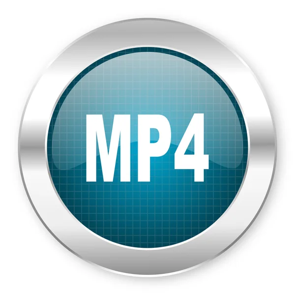 Icono mp4 — Foto de Stock