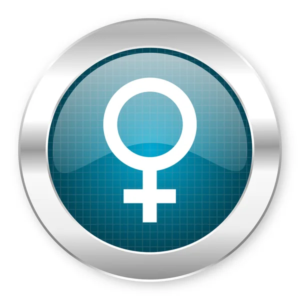 Icono de género femenino — Foto de Stock