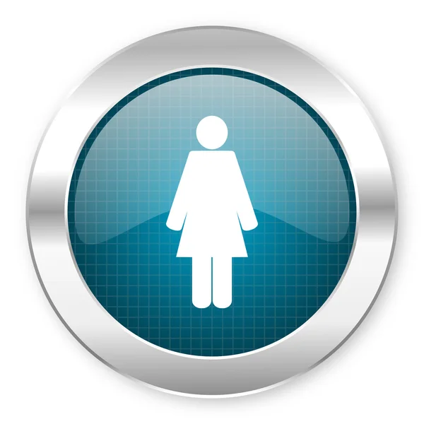 Woman icon — Stock Photo, Image
