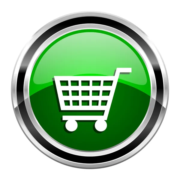 Shopping cart icon — Stock Photo, Image