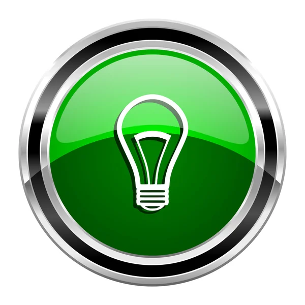 Light bulb icon — Stock Photo, Image