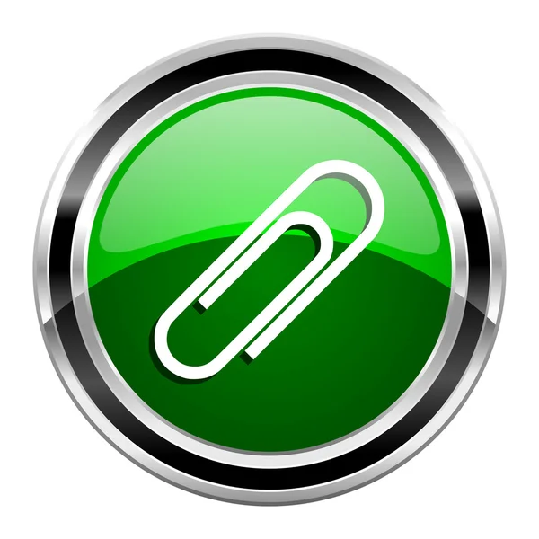 Paper clip icon — Stock Photo, Image