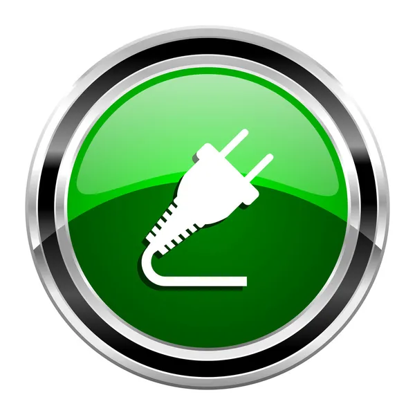 Plug icon — Stock Photo, Image