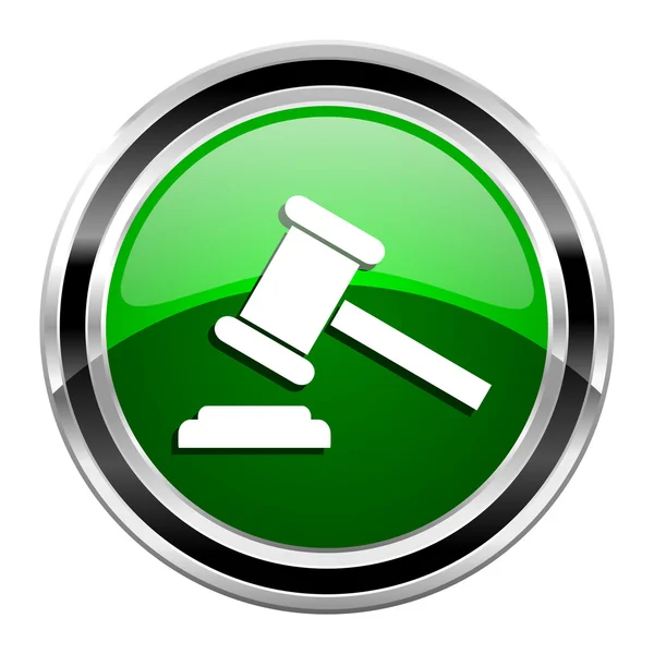 Law icon — Stock Photo, Image