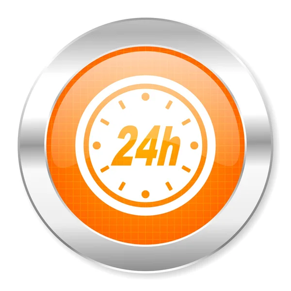 24h icon — Stock Photo, Image