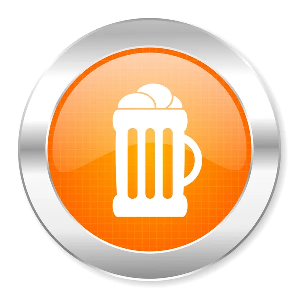 Bier pictogram — Stockfoto