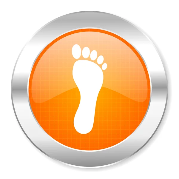 Footprint icon — Stock Photo, Image