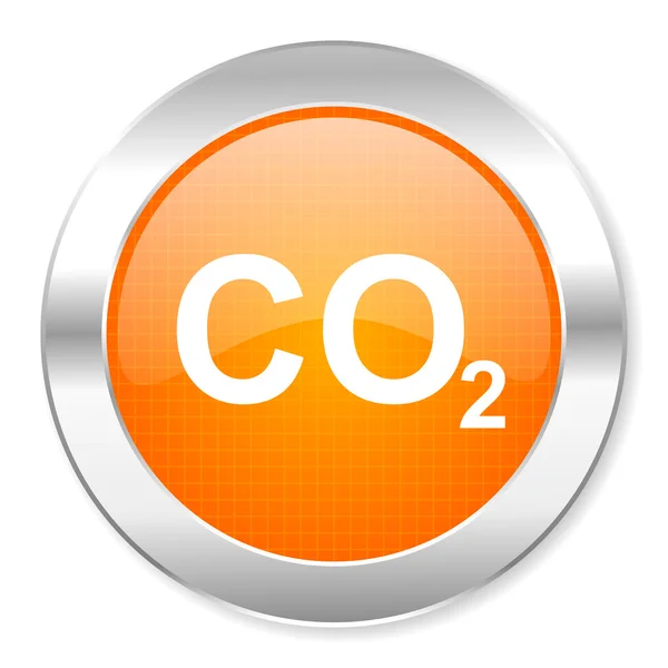 Ikona dwutlenku węgla — Zdjęcie stockowe