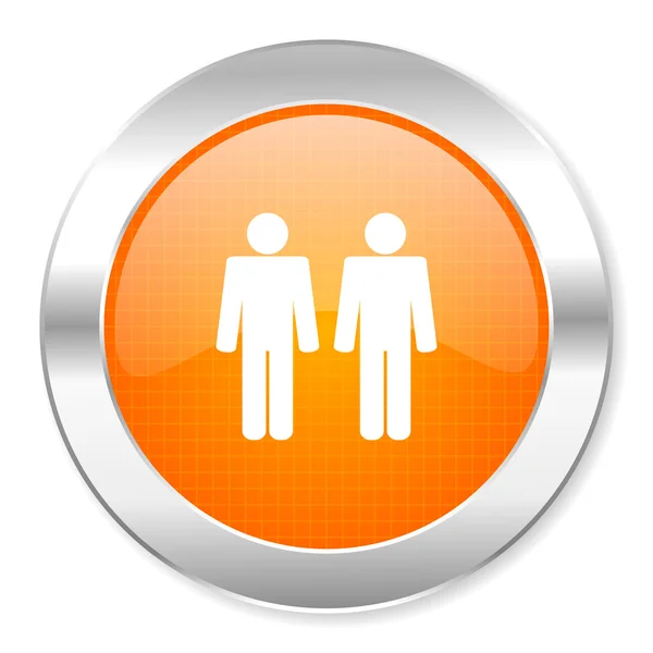 Couple icon — Stock Photo, Image