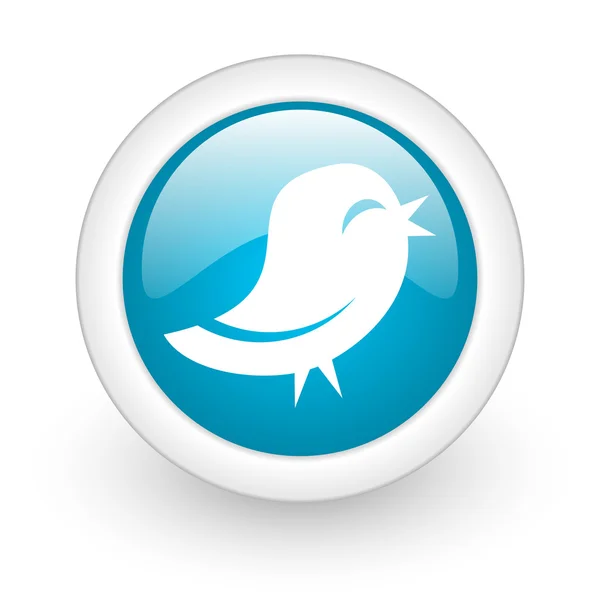 Icona di Twitter — Foto Stock