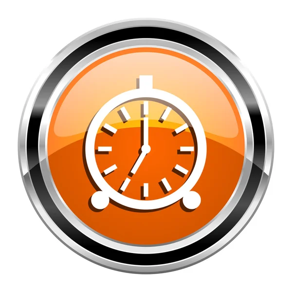 Ícone do relógio de alarme — Fotografia de Stock