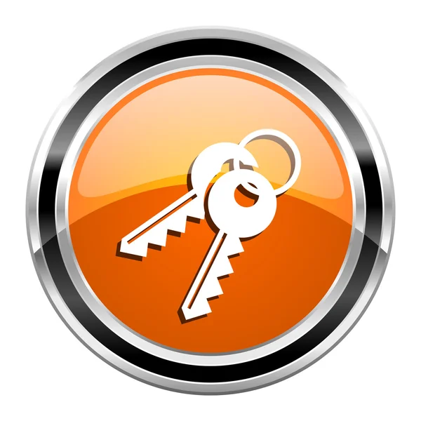 Ícone chaves — Fotografia de Stock