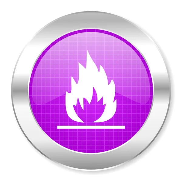 Icona delle fiamme — Foto Stock
