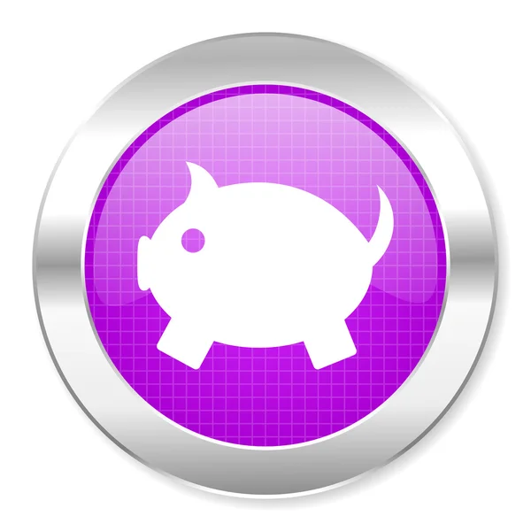 Piggy bank icon — Stock Photo, Image