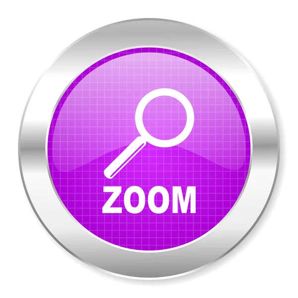Zoom icon — Stock Photo, Image