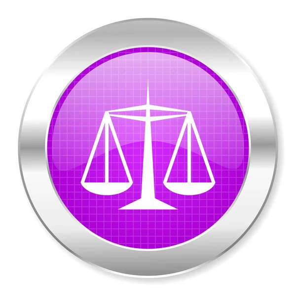 Ikona sprawiedliwości — Zdjęcie stockowe