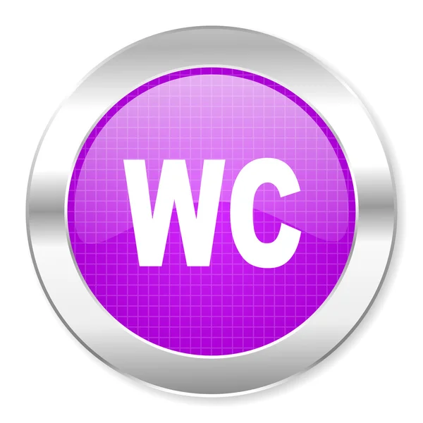 Wc icon — Stock Photo, Image