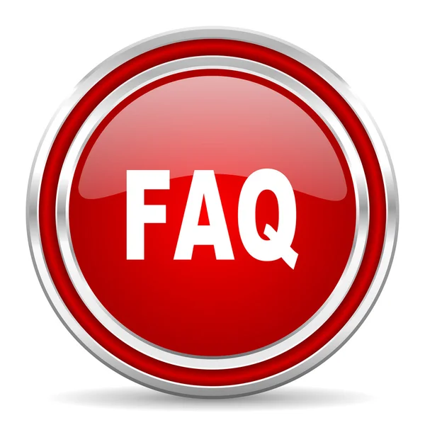 FAQ-pictogram — Stockfoto