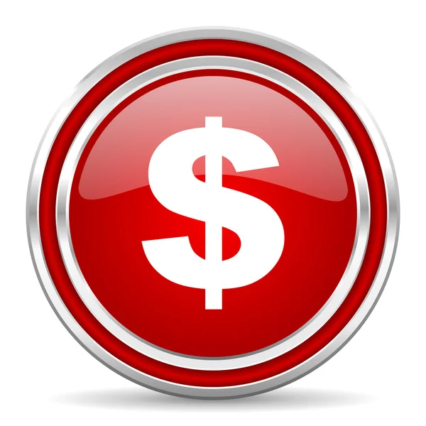 Us dollar icon — Stock Photo, Image