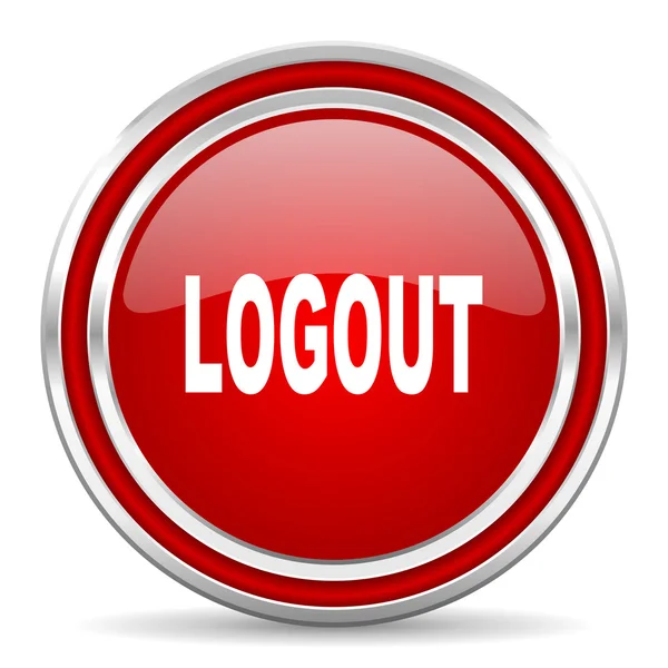 Logout-Symbol — Stockfoto