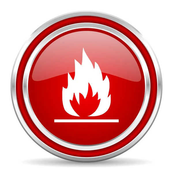 Flames icon — Stock Photo, Image