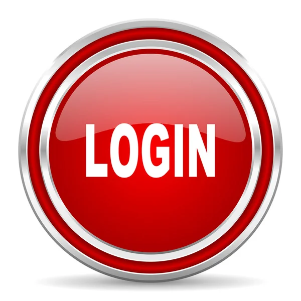 Ícone de login — Fotografia de Stock