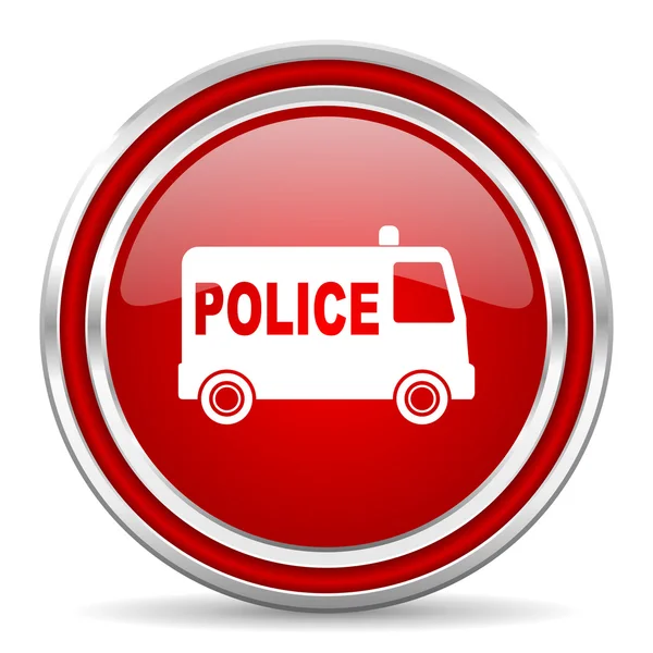 Police icon — Stock Photo, Image