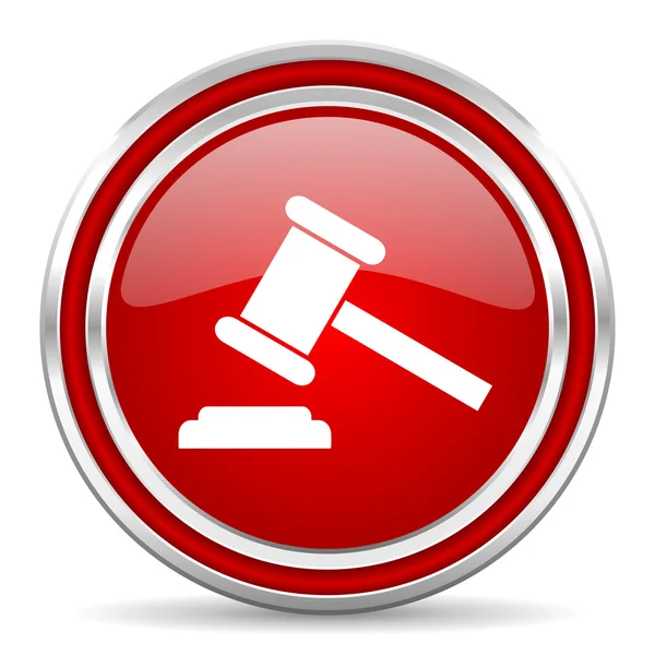 Law icon — Stock Photo, Image