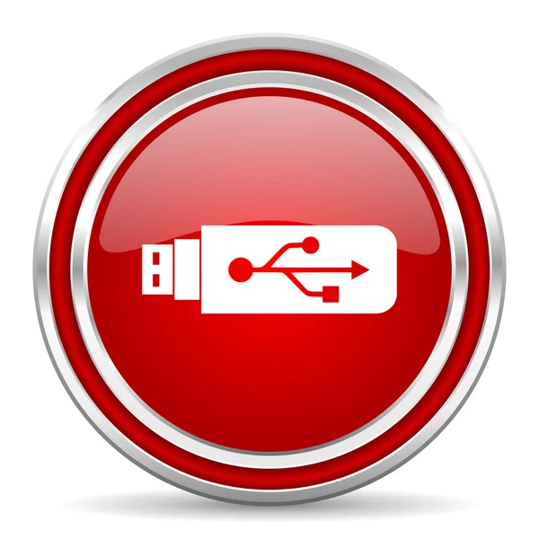 Ikona USB — Zdjęcie stockowe
