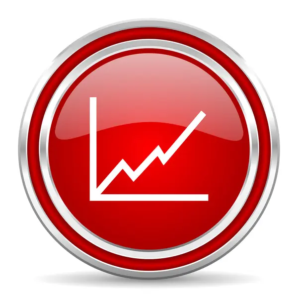 Chart icon — Stock Photo, Image
