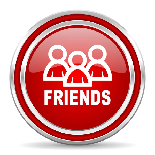 Friends icon — Stock Photo, Image