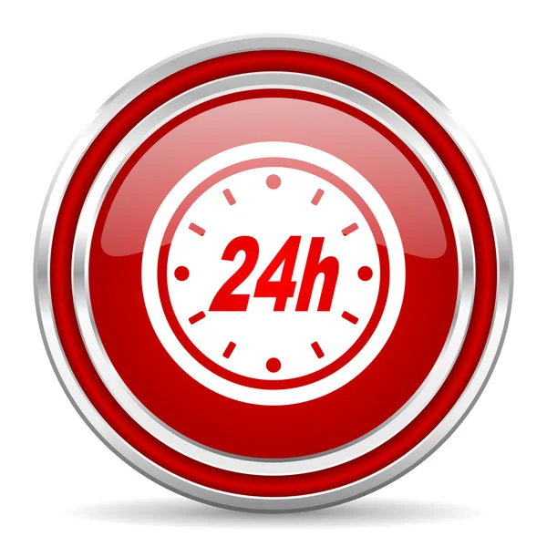 24h icon — Stock Photo, Image