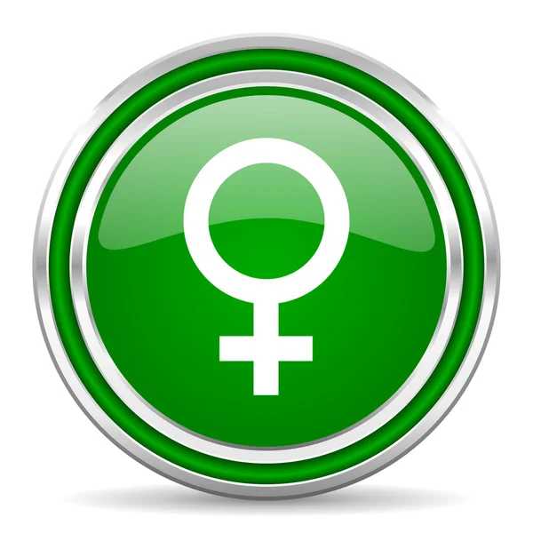 Female gender icon — Stock Photo, Image