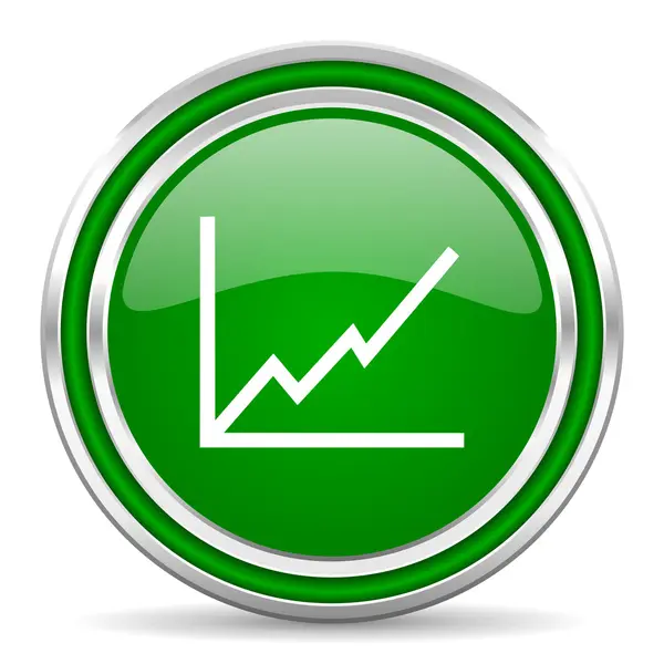 Chart icon — Stock Photo, Image