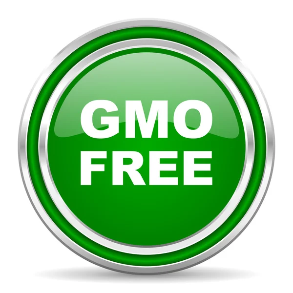 Значок Gmo free — стоковое фото