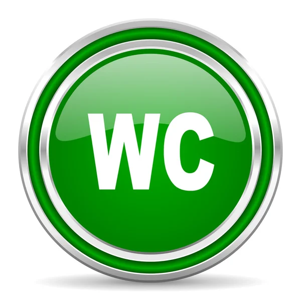 Wc icono — Foto de Stock