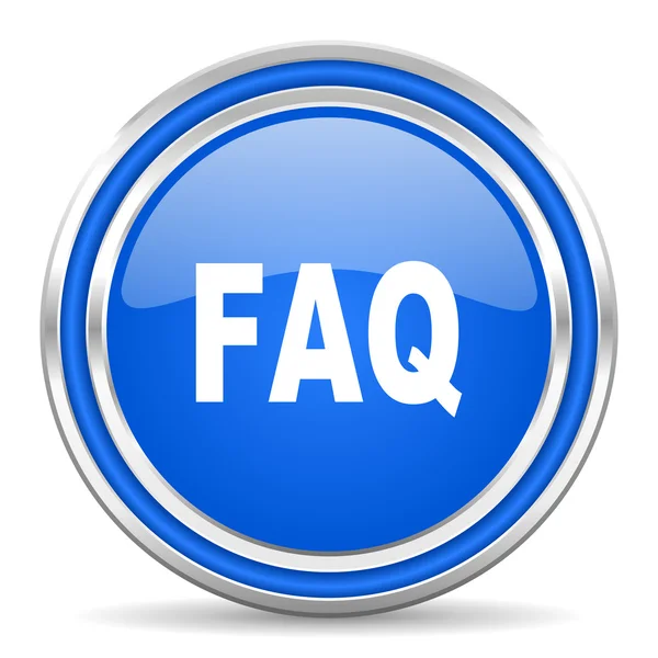 Faq icon — Stock Photo, Image