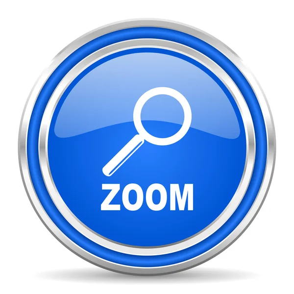 Ícone de zoom — Fotografia de Stock