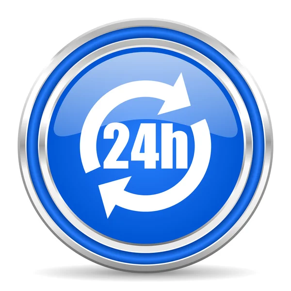 24h icon — Stock Photo, Image