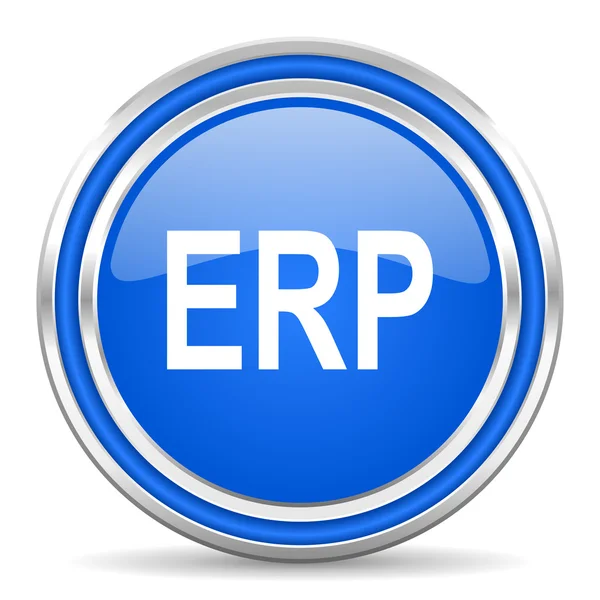 Icono erp — Foto de Stock