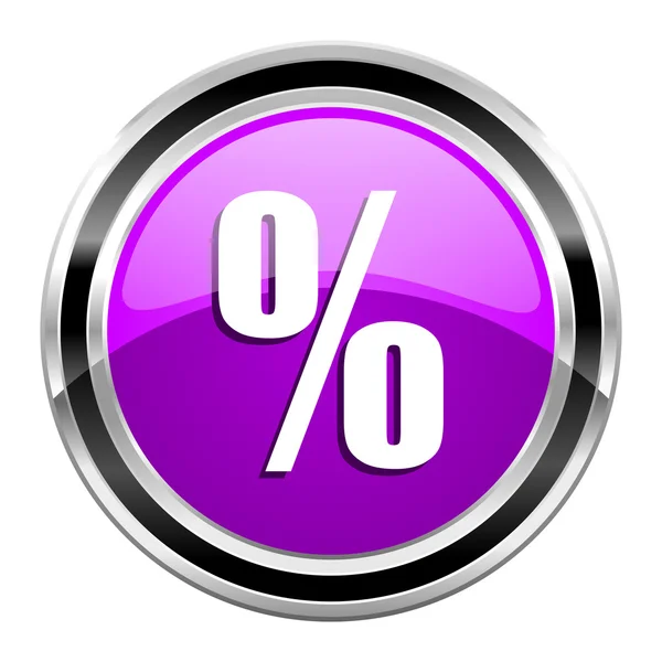 Percentage pictogram — Stockfoto